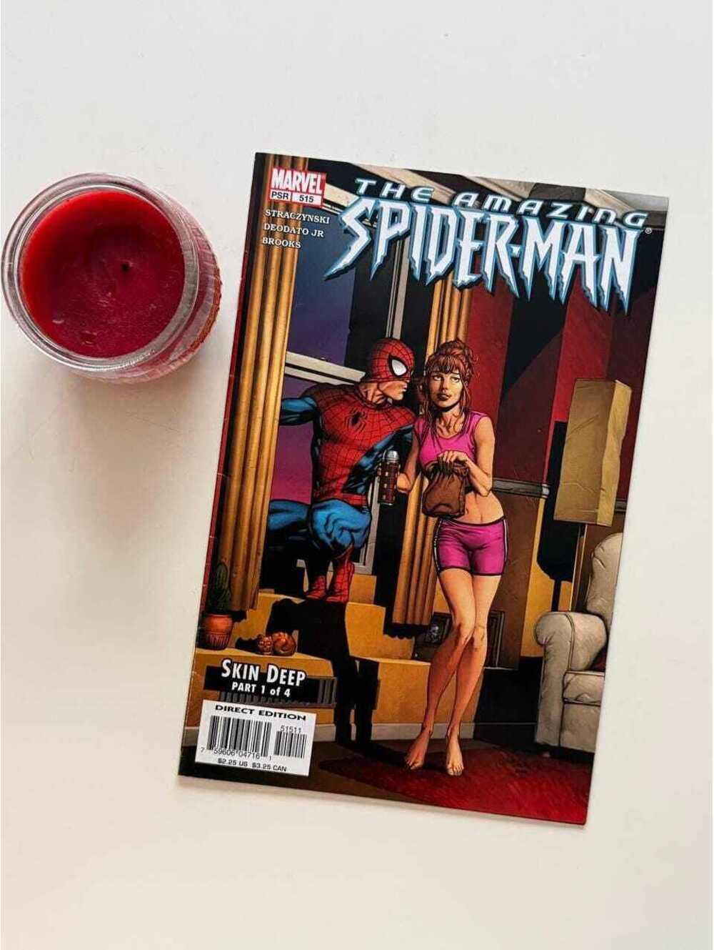 Amazing Spider-Man #515 (2005) Romantic Cover | Peter & Mary Jane - Comic book